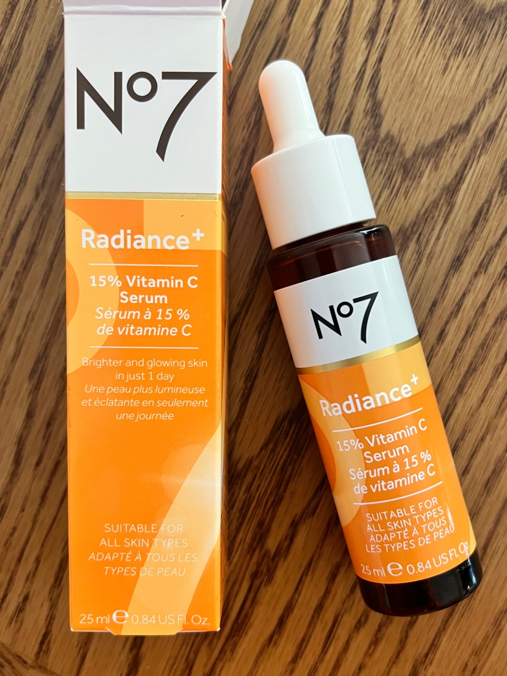 No 7 Radiance+ 15% Vitamin C Serum - Brightening Serum